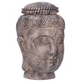 thumbnail image 3 of Estatua De Cabeza De Buda Tailandés, Estatua De Meditación Zen Resistente Exquisita, Sala De Estar De Estudio De Resina Para Decoración Del Hogar De Oficina, 3 of 8