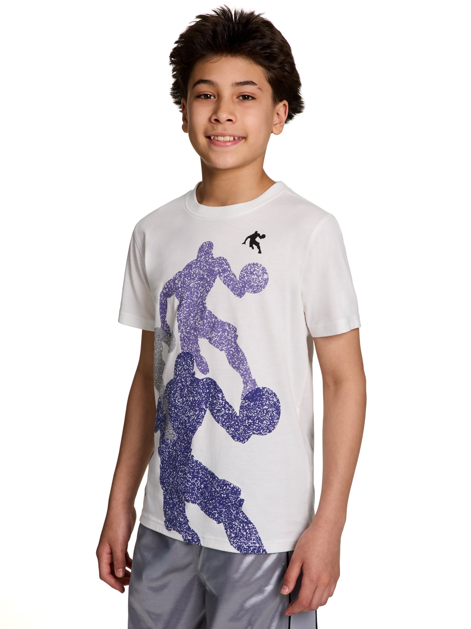 AND1 Boy's Athletic Graphic T-Shirt, Sizes 4-18