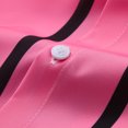 thumbnail image 6 of Fashion YLSDY Men's Vintage Bowling Shirts 1950s Casual Short Sleeve Button Up Contrast Shirt Summer Color Block Cuban Shirts Hot Pink S, 6 of 7
