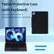 thumbnail image 4 of Funda protectora para tableta con teclado inalámbrico Bluetooth compatible con Irfora  Cubierta del teclado, 4 of 4