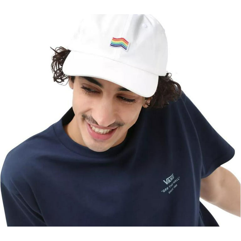 Vans Off The Wall Unisex LGBTQIA+ Gay Pride Curved Bill Hat Cap - White Walmart.com