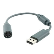 Angle View: USB Breakaway Cable for MicroSoft xBox 360 by Insten