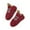 218#Wine, variant on Fuzzy Slipper Socks for Men Women with Grippers, House Slippers Winter Cozy Warm Thick Non-Slip Fuzzy Thermal Socks