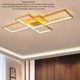 thumbnail image 3 of Luz de Techo LED EMPOTRADA, Lámpara de decoración de Arte Moderno Infinitamé Control regulable Remoto para Sala de Estar, Dormitorio, Cocina Control de Aplicacia, 3 of 7