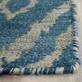 thumbnail image 5 of SAFAVIEH Kilim Goran Geometric Diamonds Wool Area Rug, Blue/Grey, 4' x 6', 5 of 10
