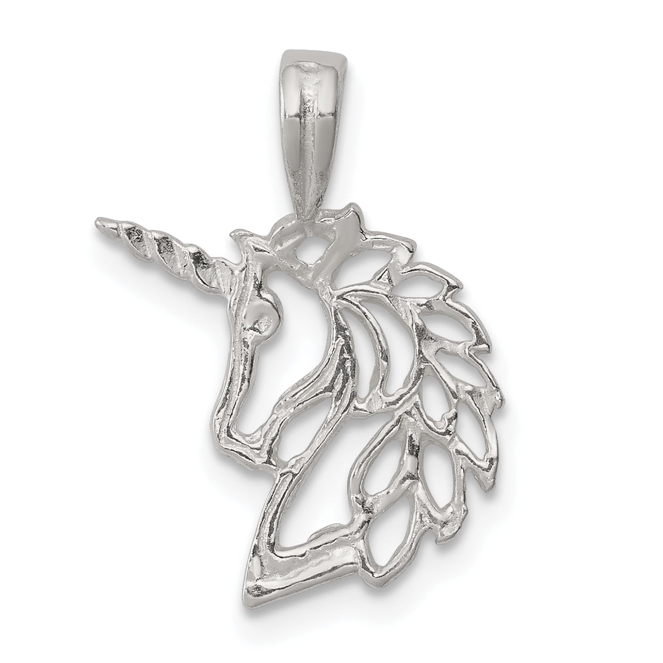 Sterling Silver Rope Chain Necklace 