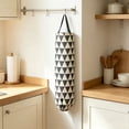 thumbnail image 4 of Wall Mount Pouch Organizer for Kitchen, Top Loading Grocery Pouch Stand with Bottom Dispensing Storage Pouch, 4 of 6
