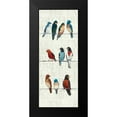 thumbnail image 2 of Tillmon, Avery 12x24 Black Modern Framed Museum Art Print Titled - The Usual Suspects Panel I, 2 of 5