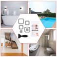 thumbnail image 2 of Secopad Non-Slip Bathtub Stickers, 72 PCS Safety Bathroom Tubs Showers Treads Adhesive Decals Scraper, 2 of 7