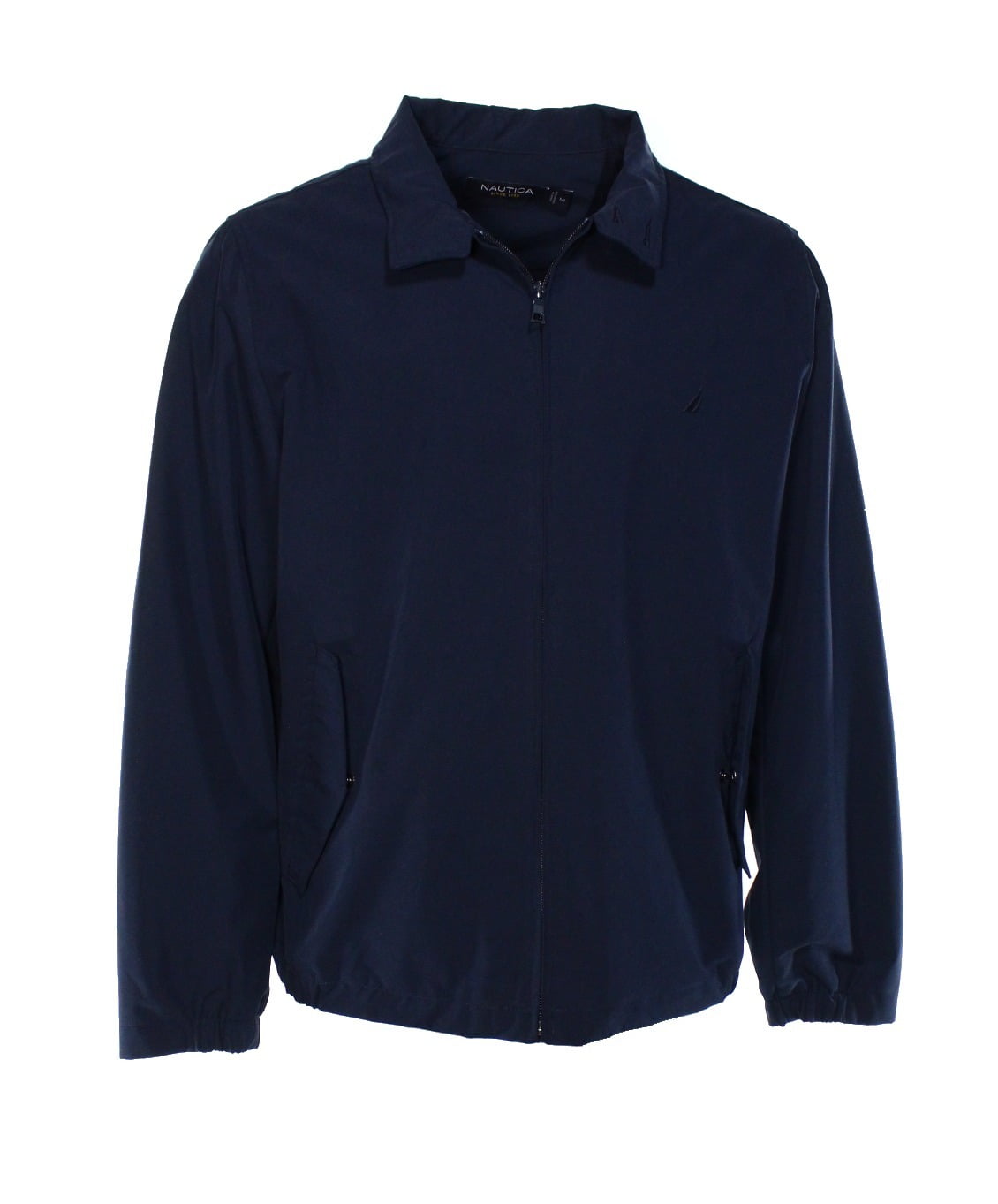 Nautica NEW Nautica Navy Blue Men Small S Full Zip Front Pocket
