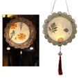 thumbnail image 4 of Linterna aterial de decoraciones portátiles Juguete luminoso Borla antigua Lámpara de lámpara china de creativa para vacaciones M shamjiam Lampara de papel, 4 of 5