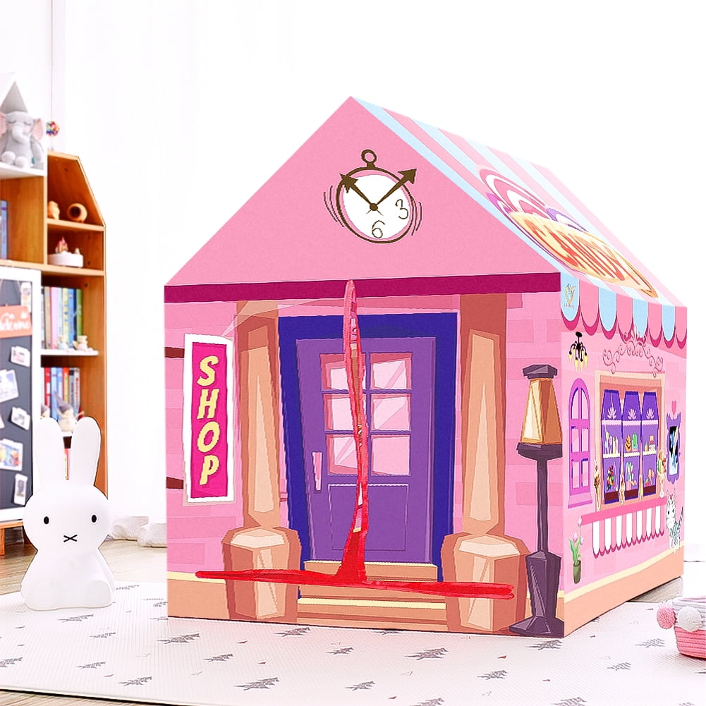 Kepooman Play Tent for Kids, Indoor Playhouse Tents with Lifelike House Design, Birthday and Christmas Toy Gift for 3, 4, 5 and 6 Year Old Children Kepooman Play Tent for Kids, Indoor Playhouse Tents with Lifelike House Design, Birthday and Christmas Toy Gift for 3, 4, 5 and 6 Year Old Children