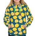 thumbnail image 3 of KLL Lemon for Womens Pullover Hoodie with Pocket Hooded Long Sleeve Shirts Sweatshirt for Women-XX-Large, 3 of 7