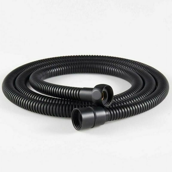 Encrypted Shower Hose For Handheld Shower Heads, Universal Replacement Part, Matte Black Stainless Steel Shower Hose Extra Long 1.5m, Flexible Kink-Free