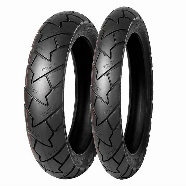 Llantas De Moto Timsun 120/80-18 62h + 90/90-21 54h Ts-659 Uso Sin Camara
