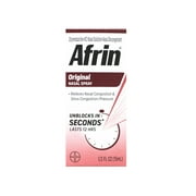 Afrin Nasal Spray Original - Maximum Strength Allergy 0.5oz 12hr Relief