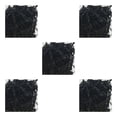 thumbnail image 1 of Hierba de rafia papel triturado Advancent Confeti decoración de fiesta Suministro de embalaje 5piezas negro, 1 of 4