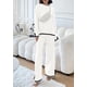 thumbnail image 5 of Conjunto de Suéter de Punto para Mujer PRETTYGARDEN Blanco Mediano, 5 of 8