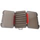 thumbnail image 1 of Caja de conservación de anzuelos de aparejos de pesca de polipropileno con hebilla, accesorio de pesca, color negro, 1 of 10