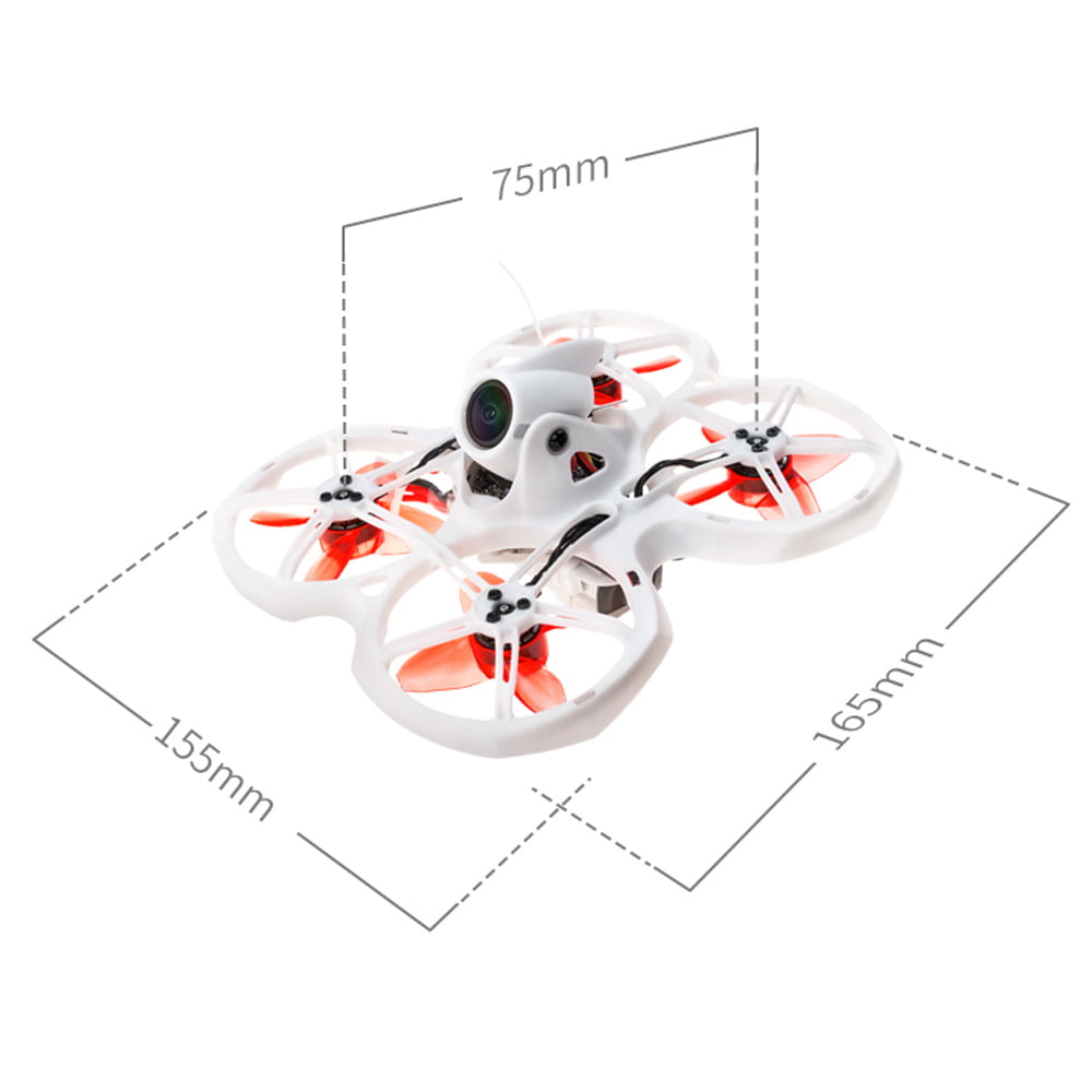 EMAX Tinyhawk 2 RTF FRSKY 1-2s LED 200mw Runcam Nano 2 Camera Racing FPV Drone