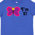 thumbnail image 4 of Inktastic 2nd Birthday I'm Two Girls Butterfly Girls Toddler T-Shirt, 4 of 5