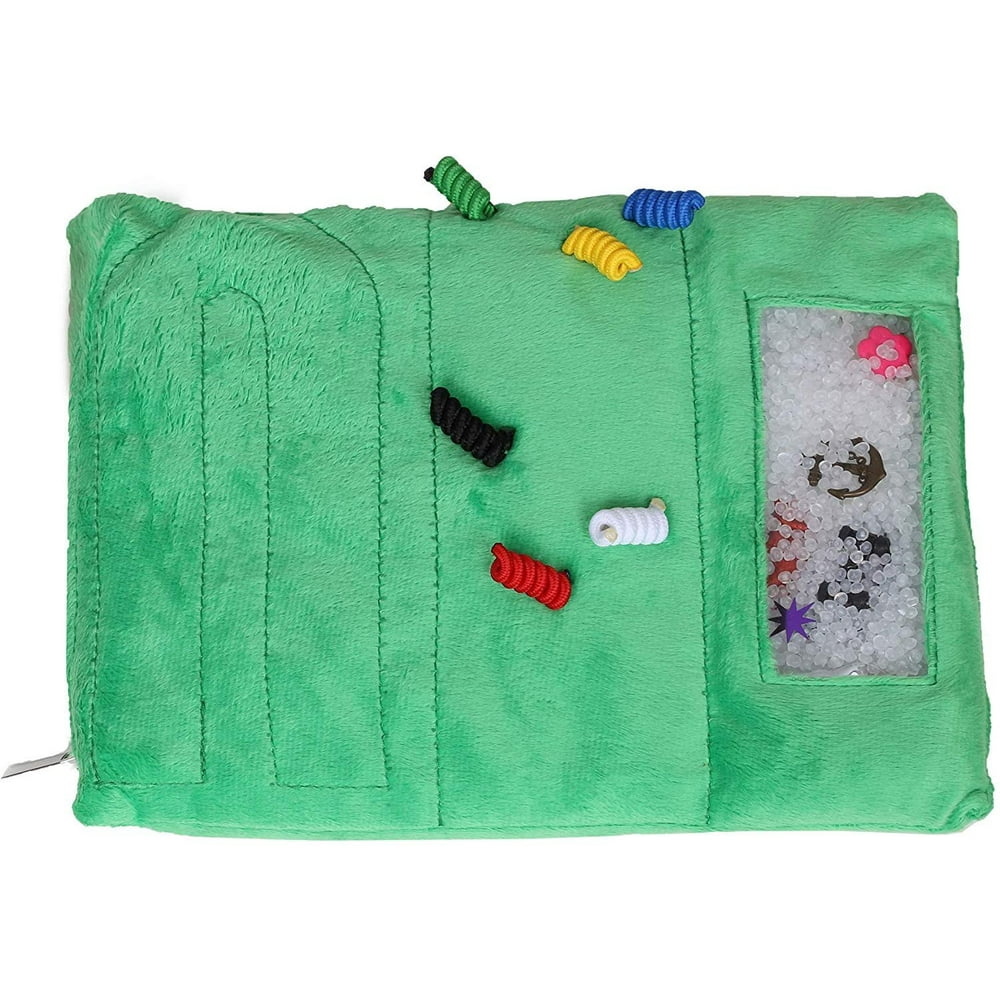 Busy Finger Fidget Lap Pad Weighted Activity Panels for Tactile Exploration and Sensory