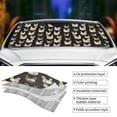 thumbnail image 4 of Kdxio Flowe Rooster Print Front Windshield Sun Shade,Folding Auto Sunshade for Car Truck SUV-Medium, 4 of 7