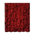 thumbnail image 3 of Nomeni Polyester Shower Curtain Valentine's Day Shower Curtain Red A, 1Pc Shower Curtain Red, 3 of 8