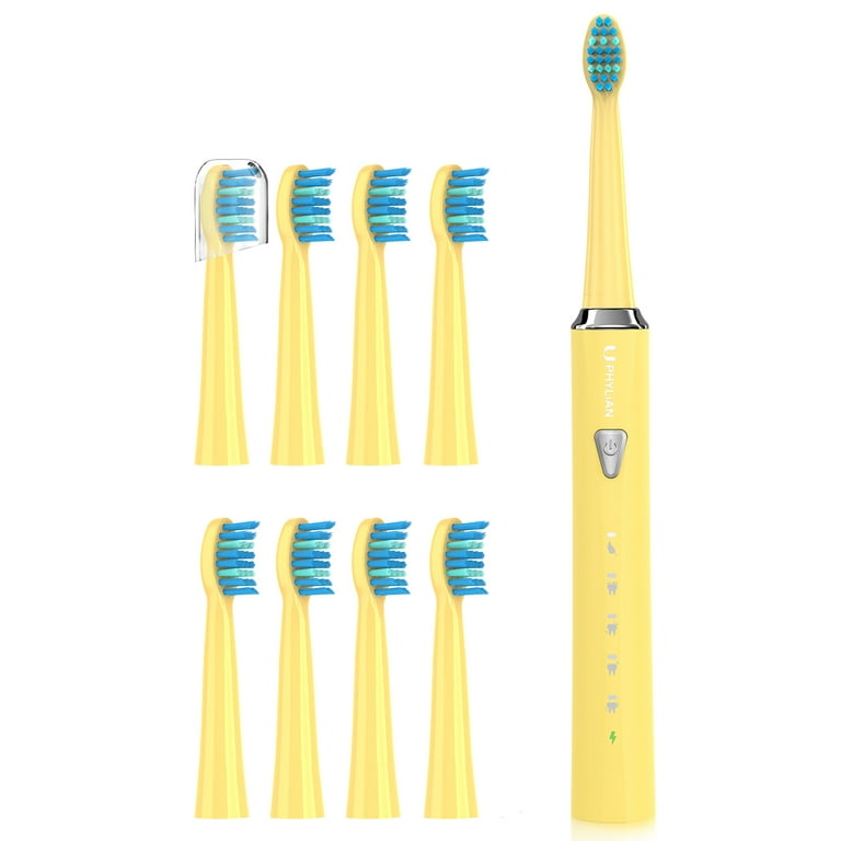 PHYLIAN Sonic Electric Toothbrush for Adults, Rechargeable