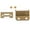 Gold, variant on 2-Hole Stagger-Tooth Clipper Blade Set, 1.77X1.5 inch Replacement Blades with 1 Pair Screws, Electric Trimmer Cutter Head, Professional Barber Clipper Parts, Hair Cutting Machine Accessories