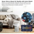 thumbnail image 4 of TCL Breeva A2 Air Purifier and Humidifier, Up to 882 Sq Ft, 4-Stage True HEPA (H13), Removes 99.97% of Dust/Bacteria/Odors & More, App & Voice Control, Auto Shield, Quiet, Black, 4 of 5