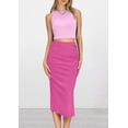 thumbnail image 2 of Conjunto de Verano para Mujer de 2 Piezas PRETTYGARDEN Top de Tirantes y Falda M, 2 of 8