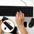 Axio 1 Set Wired Keyboard and Mouse Combo Russian Character Keyboard