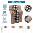 thumbnail image 6 of Colorful Flowers Table Runner 72 Inches, Spring Floral Elegant Pastoral Wooden Bed Runner Dresser Scarves Tabletop for Indoor Outdoor Parties/Ceremony/Banquet, 16" x 72", 6 of 8