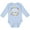 AE-Light Blue, variant on I Love my Cousin Autism Awareness Boys or Girls Long Sleeve Baby Bodysuit