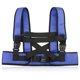 thumbnail image 1 of Cinturón de silla de ruedas de nylon ajustable Arnés de asiento transpirable suave Adultos Restricción Restricción Cinturón de seguridad Mobility Scooter Strap Reutilizable Azul Vogacara CE001699-01, 1 of 6