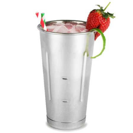 - (6 Pcs.) 30 Oz. SafePro Malt Cup Stainless Steel Milkshake Ice Cream Mixer Mixing Cup 6 PACK