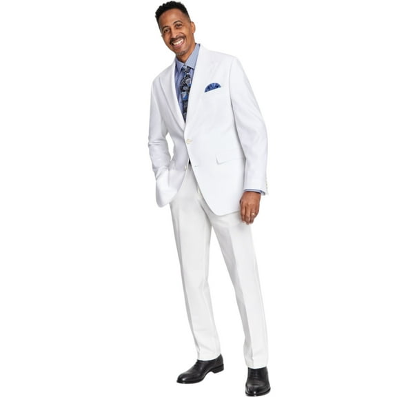 Tayion Collection Men's Classic-Fit Solid Sport Coat - White