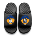 thumbnail image 2 of Unisex ISlide Black New York Yankees Ice Cream Primary Motive Slide Sandals, 2 of 5