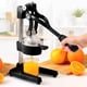 thumbnail image 2 of U Chef Exprimidor Manual de Fruta de Acero Inoxidable, Exprimidor Profesional de Naranja y Cítricos de alta Calidad, Resistente, Exprimidor de Jugos Manual, Extractor de Jugo manual, 2 of 8