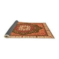 thumbnail image 2 of Ahgly Company Indoor Rectangle Abstract Orange Modern Area Rugs, 8' x 12', 2 of 4