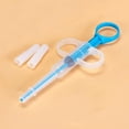 thumbnail image 4 of Comedero De Agua Para Mascotas Perro Gato Piller Medicina Dispensador Pastillas Inyección Aguja Pet Feeder (Azul) Wdftyju Libre de BPA, 4 of 7