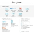 thumbnail image 5 of HP Stream 14-inch Laptop, AMD Dual-Core A4-9120E Processor, 4 GB SDRAM, 64 GB eMMC, Windows 10 Home in S Mode(14-ds0060nr, Brilliant Black), 5 of 5