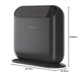 thumbnail image 2 of HONEYWELL HW CER BLK RM HTR, 2 of 7