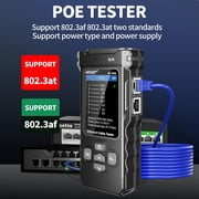 NOYAFA NF-8506 TDR Cable Tester with PoE BT/AT/AF, IP Scanner, Ping Test, Wire Fault Distance Locator