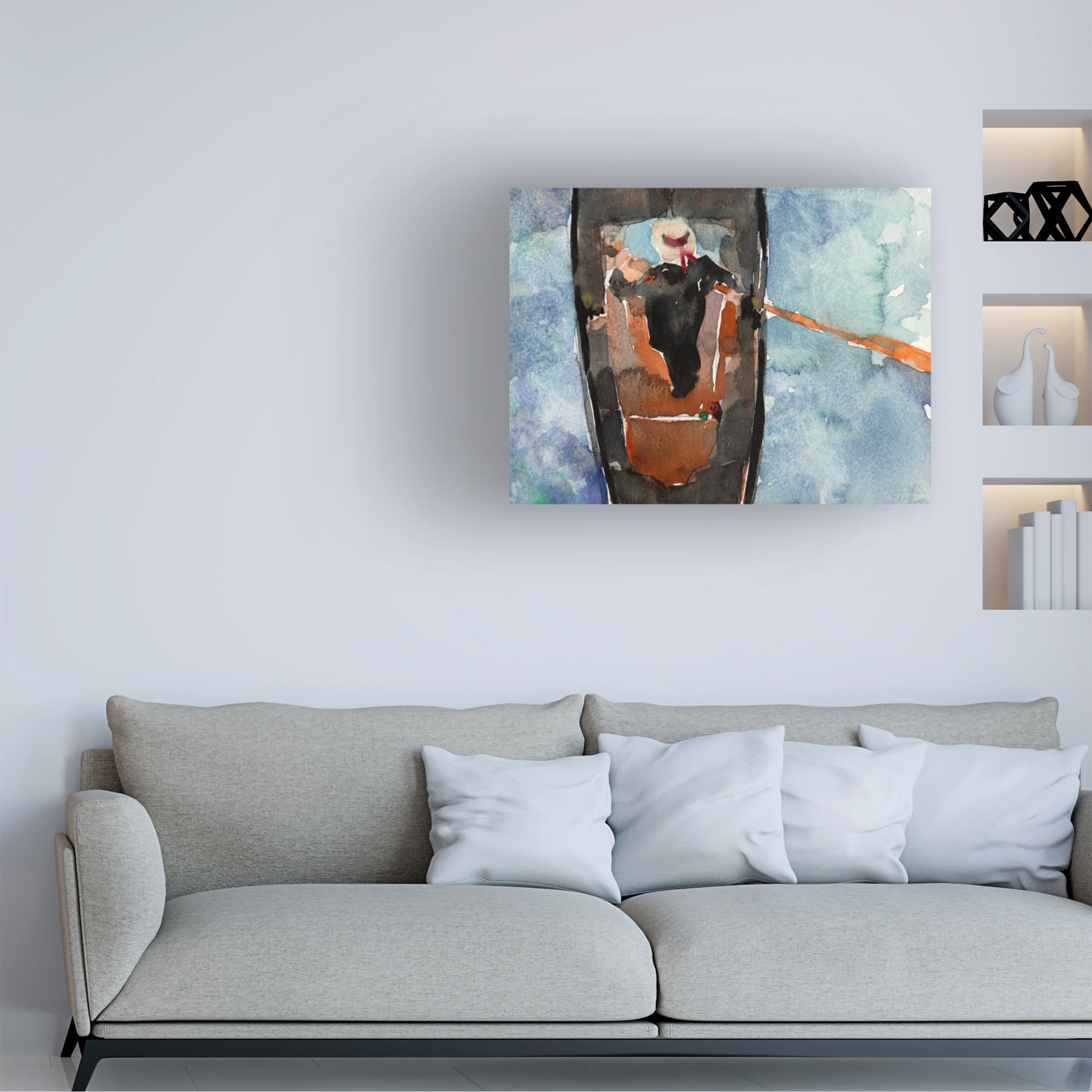 Samuel Dixon 'Above the Gondola II' Canvas Art