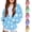 Blue, variant on Fancifize Hoodies for Teen Girls Zip Up Long Sleeve Fleece Hooded Sweatshirts Kids Casual Oversized Star Graphic Jackets