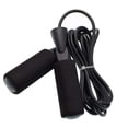thumbnail image 1 of Jump Rope Adjustable for Fitness Boxing Double Unders Exercise - Black, 1 of 7