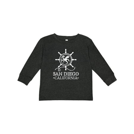 

Inktastic San Diego California Travel Gift Toddler Boy or Toddler Girl Long Sleeve T-Shirt