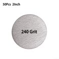 thumbnail image 1 of 50PCS 2 Inch Hook & Loop White Dry Sanding Disc Semi-Brittle Corundum Sandpaper, 1 of 6